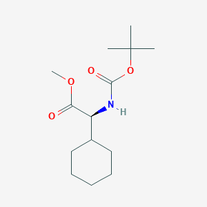 molecular formula C14H25NO4 B8513533 Boc-Chg-Ome 