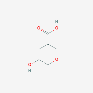 5-Hydroxytetrahydro-2H-pyran-3-carboxylic acid