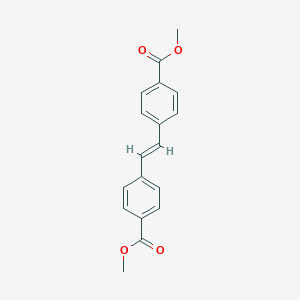 molecular formula C18H16O4 B085137 Dimethyl 4,4'-stilbenedicarboxylate CAS No. 10374-80-8