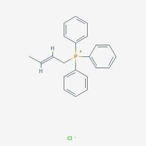 molecular formula C22H22ClP B085138 (2-丁烯基)三苯基氯化鏻 CAS No. 13138-25-5