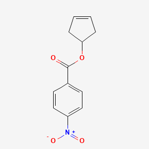Cyclopent-3-en-1-yl 4-nitrobenzoate