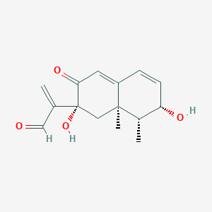 molecular formula C15H18O4 B008514 Bipolaroxin CAS No. 100665-30-3
