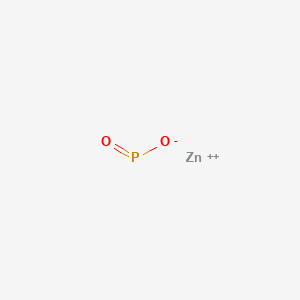 molecular formula H4O4P2Zn B085141 Einecs 239-126-8 CAS No. 15060-64-7