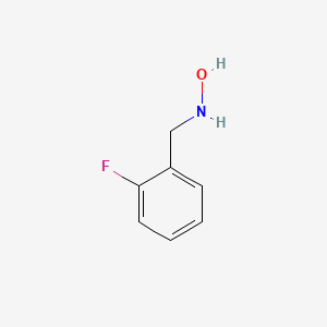 molecular formula C7H8FNO B8514226 N-(2-fluorophenylmethyl)hydroxylamine 