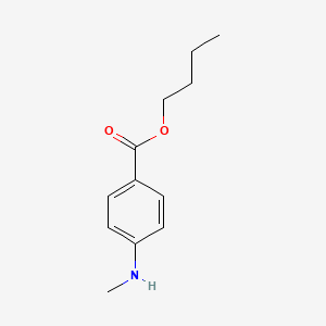 molecular formula C12H17NO2 B8514257 n-Butyl 4-methylaminobenzoate 