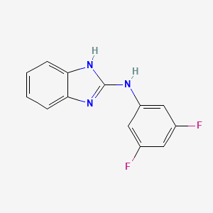 N-(3,5-Difluorophenyl)-1H-benzimidazol-2-amine