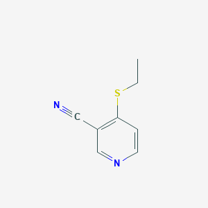 4-Ethylsulfanylnicotinonitrile