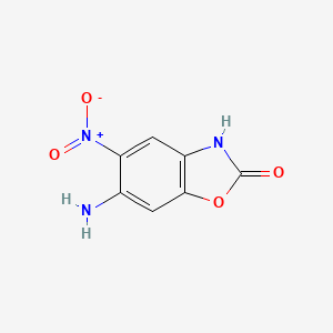 6-Amino-5-nitro-3H-benzoxazol-2-one