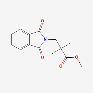 methyl 3-(1,3-dioxo-1,3-dihydro-2H-isoindol-2-yl)-2,2-dimethylpropanoate