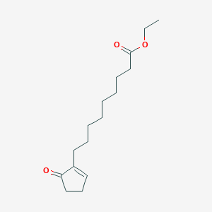 Ethyl 9-(5-oxocyclopent-1-EN-1-YL)nonanoate