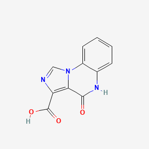 4-Oxo-4,5-dihydroimidazo[1,5-a]quinoxaline 3-carboxylic acid