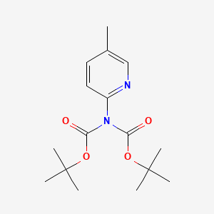 Di-tert-butyl (5-methylpyridin-2-yl)iminodicarbonate