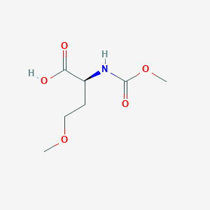 N-(Methoxycarbonyl)-O-methyl-L-homoserine