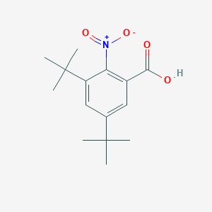 Benzoic acid, 3,5-bis(1,1-dimethylethyl)-2-nitro-