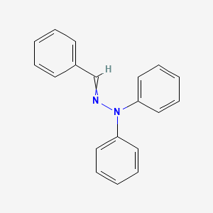 molecular formula C19H16N2 B8514557 benzaldehyde N,N-diphenylhydrazone 
