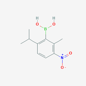 6-Isopropyl-2-methyl-3-nitrobenzeneboronic acid