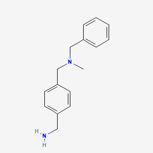 4-[[(Phenylmethyl)methylamino]methyl]benzenemethanamine