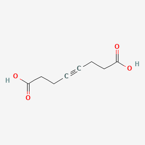 molecular formula C8H10O4 B8514633 4-Octynedioic acid 