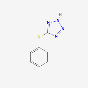 molecular formula C7H6N4S B8514667 5-phenylsulfanyl-2H-tetrazole 