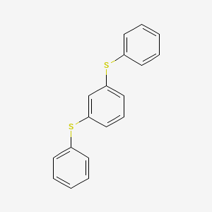 molecular formula C18H14S2 B8514676 Benzene, 1,3-bis(phenylthio)- CAS No. 2974-10-9