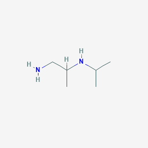 molecular formula C6H16N2 B8514709 2-Isopropylaminopropylamine 