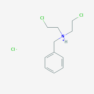 molecular formula C11H16Cl3N B085150 N-Benzyl-bis(2-chloroethyl)amine hydrochloride CAS No. 10429-82-0