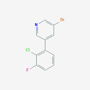 3-Bromo-5-(2-chloro-3-fluoro-phenyl)-pyridine