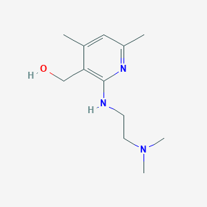 (2-{[2-(Dimethylamino)ethyl]amino}-4,6-dimethylpyridin-3-yl)methanol