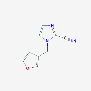 2-cyano-1-(3-furylmethyl)-1H-imidazole