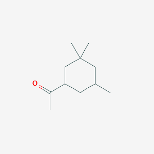 molecular formula C11H20O B085156 1-(3,3,5-Trimethylcyclohexyl)ethan-1-one CAS No. 14886-22-7