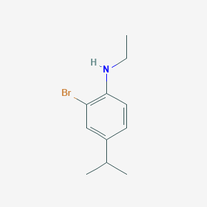 2-bromo-N-ethyl-4-isopropylaniline