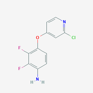 4-(2-Chloro-pyridin-4-yloxy)-2,3-difluorophenylamine