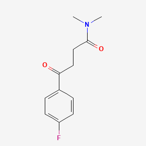 N,N-dimethyl-4-fluoro-gamma-oxobenzenebutanoic acid amide