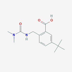 5-tert-Butyl-2-((3,3-dimethylureido)methyl)benzoic Acid