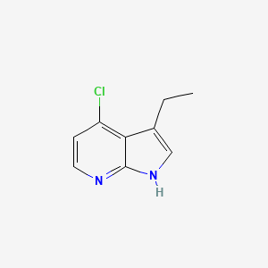 4-chloro-3-ethyl-1H-pyrrolo[2,3-b]pyridine