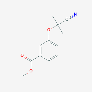 Methyl 3-(1-cyano-1-methylethoxy)benzoate