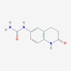 6-Ureido-3,4-dihydrocarbostyril