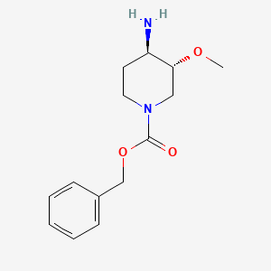 benzyl (3R,4R)-4-amino-3-methoxypiperidine-1-carboxylate
