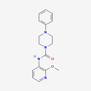 1-[(2-Methoxypyridin-3-yl)aminocarbonyl]-4-phenylpiperazine