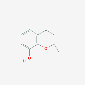 molecular formula C11H14O2 B8516197 2,2-Dimethylchroman-8-ol 