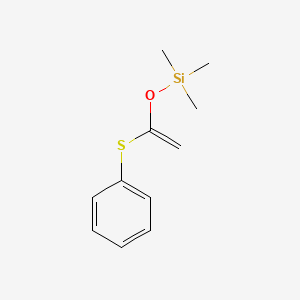 Silane, trimethyl[[1-(phenylthio)ethenyl]oxy]-