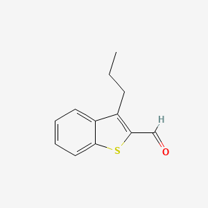 3-Propyl-1-benzothiophene-2-carbaldehyde