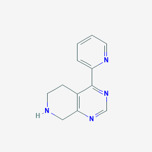 4-(Pyridin-2-yl)-5,6,7,8-tetrahydropyrido[3,4-d]pyrimidine