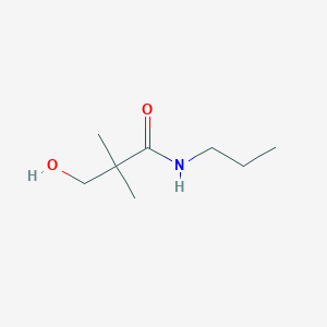 3-hydroxy-2,2-dimethyl-N-propylpropanamide