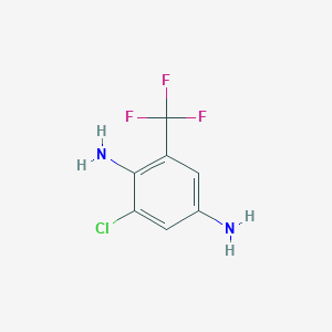 1,4-Benzenediamine, 2-chloro-6-(trifluoromethyl)-
