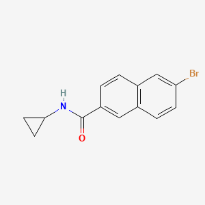 6-bromo-N-cyclopropyl-2-naphthamide