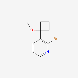 2-Bromo-3-(1-methoxycyclobutyl)pyridine