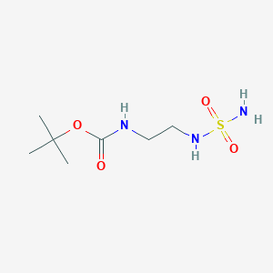 tert-butyl N-[2-(sulfamoylamino)ethyl]carbamate