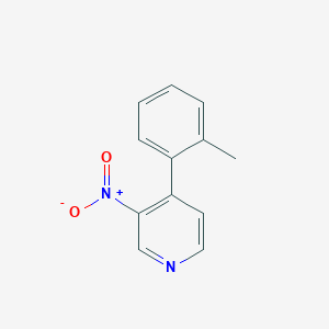 3-Nitro-4-(o-tolyl)pyridine