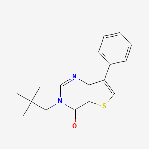 3-Neopentyl-7-phenylthieno[3,2-d]pyrimidin-4(3H)-one